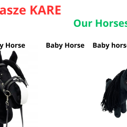 BABY HORSE MINI - black