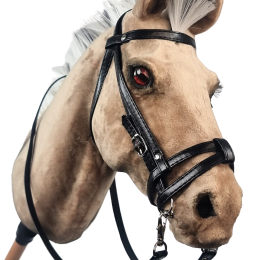 ENGLISH BRIDLE FOR REALISTIC HOBBY HORSE