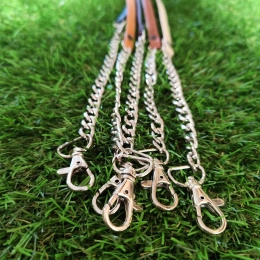 REINS WITH A CHAIN MADE OF ECO-LEATHER