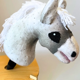 DRESSAGE hobby horse - BLACK A3