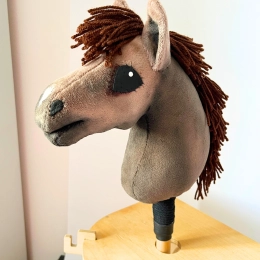DRESSAGE hobby horse - BLACK A3
