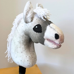 DRESSAGE hobby horse - BLACK A3