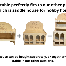 Stable for 3 hobby horses