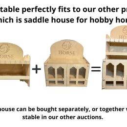 Stable for 3 hobby horses