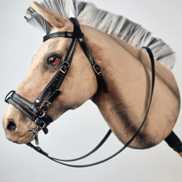 ENGLISH BRIDLE FOR REALISTIC HOBBY HORSE