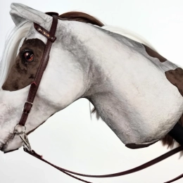 REALISTIC HOBBY HORSE – PINTO