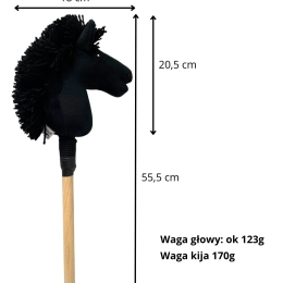 HOBBY HORSE VIP - BLACK  A2-A5