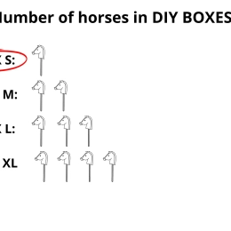 BOX S (for 1 horse) – A4 SIZE
