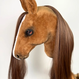 DRESSAGE REALISTIC HOBBY HORSE – HAFLINGER