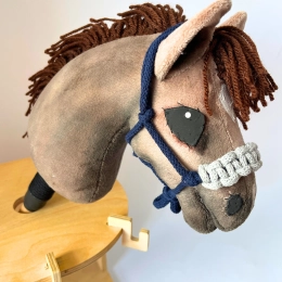 DRESSAGE hobby horse - BLACK A3
