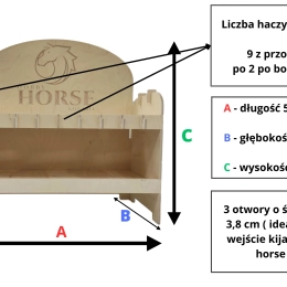 Stable for 3 hobby horses