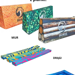 TRENCH under the obstacle – water pattern (foam obstacle)