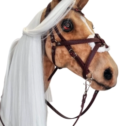 REALISTIC HOBBY HORSE - PALOMINO/PATCH