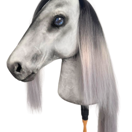 DRESSAGE REALISTIC HOBBY HORSE – GREY