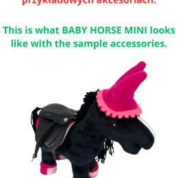 BABY HORSE MINI - black