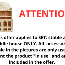 SET: STABLE PLUS SADDLEROOM