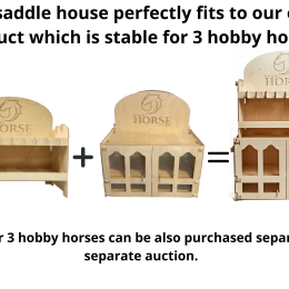 SADDLEROOM FOR HOBBY HORSE