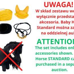 ACCESSORIES - SET 1 - FOR BABY HORSE STANDARD