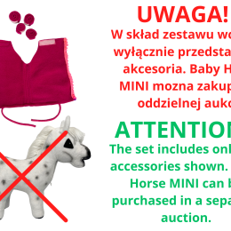 ACCESSORIES - SET OF 2 - FOR BABY HORSE MINI