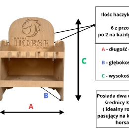 Stable for 2 hobby horses