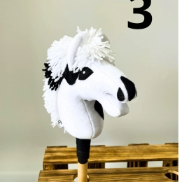 DRESSAGE hobby horse - BLACK A3