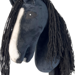 DRESSAGE hobby horse - BLACK A3