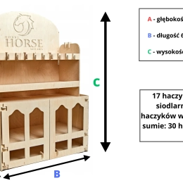 SET: STABLE PLUS SADDLEROOM