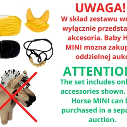 ACCESSORIES - SET 1 - FOR BABY HORSE MINI
