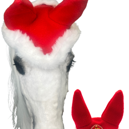 CHRISTMAS EAR WARMERS for a realistic horse (jewelry optional)