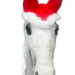 CHRISTMAS EAR WARMERS for a realistic horse (jewelry optional)