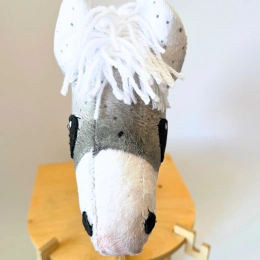 DRESSAGE hobby horse - BLACK A3