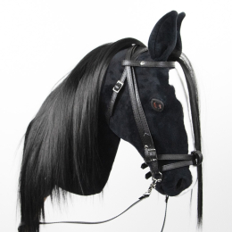 DRESSAGE REALISTIC HOBBY HORSE – BLACK