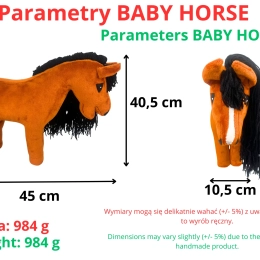 BABY HORSE STANDARD - Chestnut