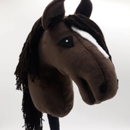 BOX FOR SELF-FINISHING - with embroidered horse heads - FOR 2 HORSES - A3 SIZE