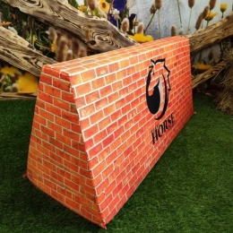 WALL – brick pattern (foam obstacle)