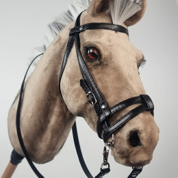 ENGLISH BRIDLE FOR REALISTIC HOBBY HORSE