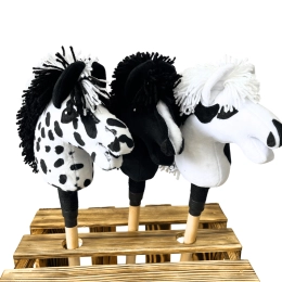 DRESSAGE hobby horse - BLACK A3