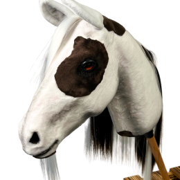 REALISTIC HOBBY HORSE – PINTO