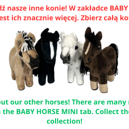 BABY HORSE MINI - Piebald