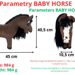 BABY HORSE STANDARD - Bay