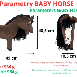 BABY HORSE STANDARD - Bay