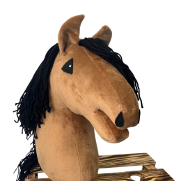 DRESSAGE hobby horse - BLACK A3