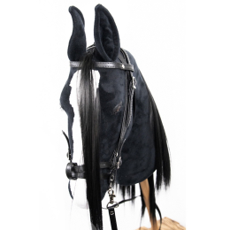 DRESSAGE REALISTIC HOBBY HORSE – BLACK